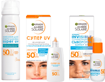 Продукты Garnier Ambre Solaire